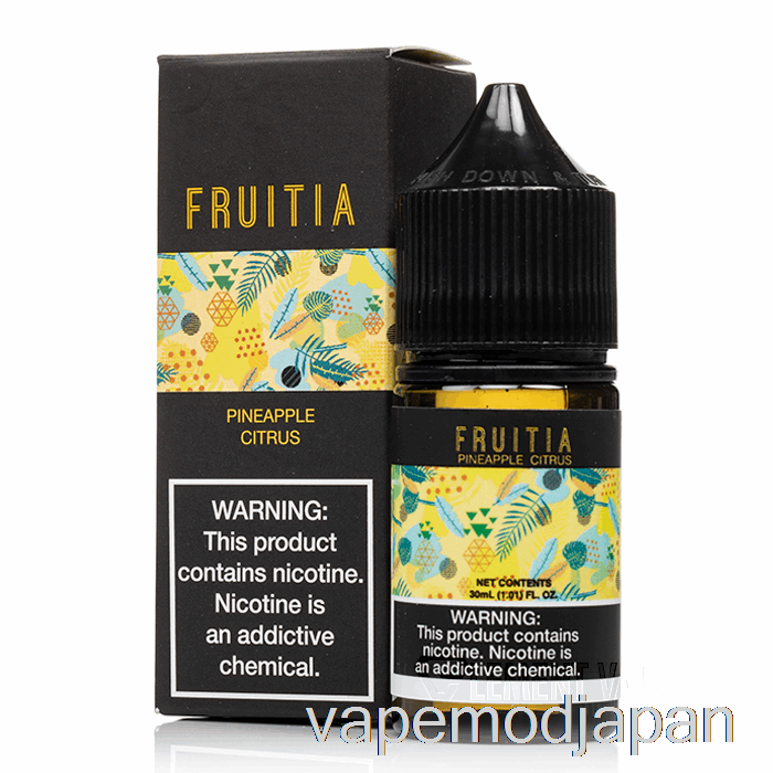 VAPE ジャパン パイナップル シトラス - フルーティア ソルト - 30ml 35mg